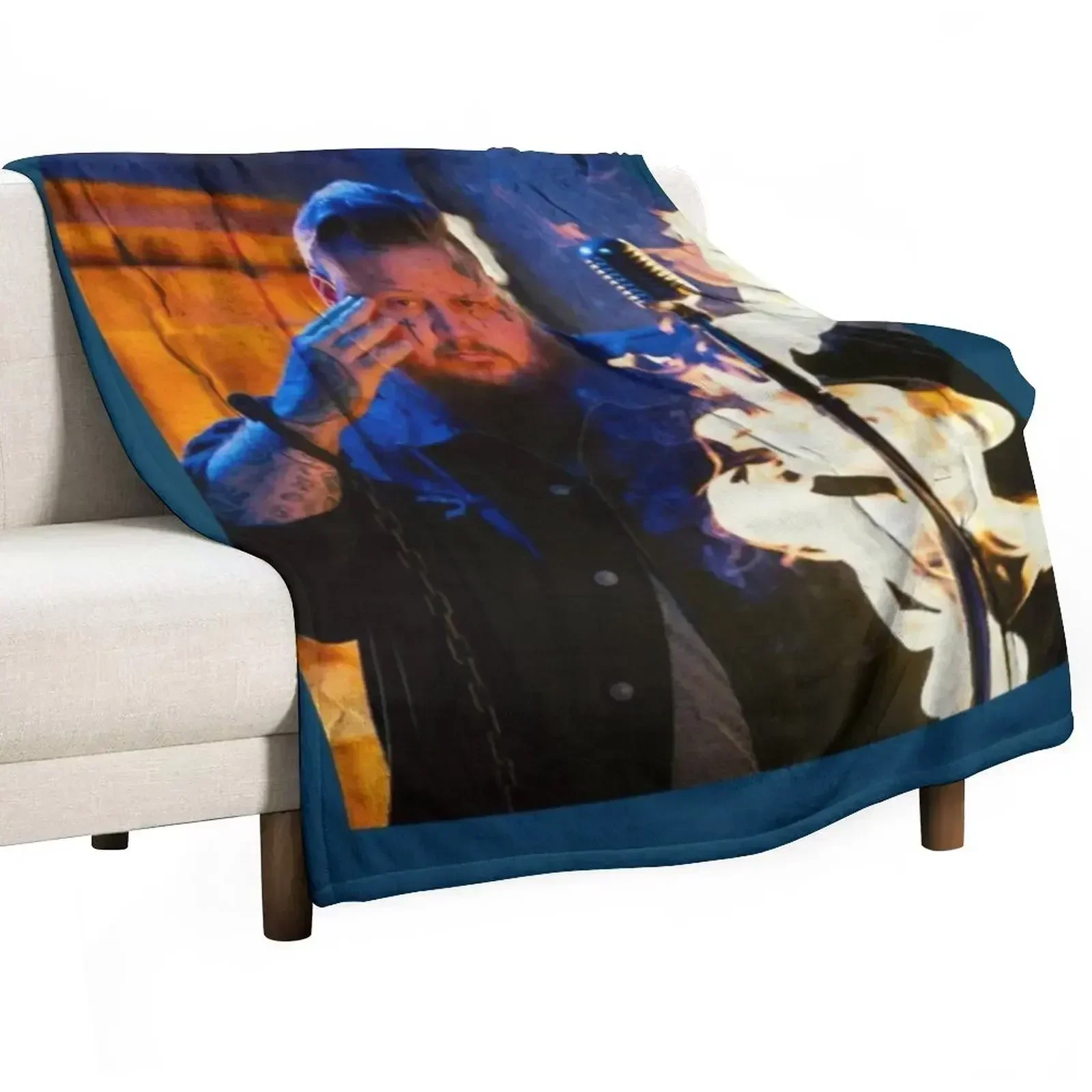 Jelly Roll Sober Throw Blanket Custom cosplay anime halloween Retros Plush Sleeping Bag Blankets