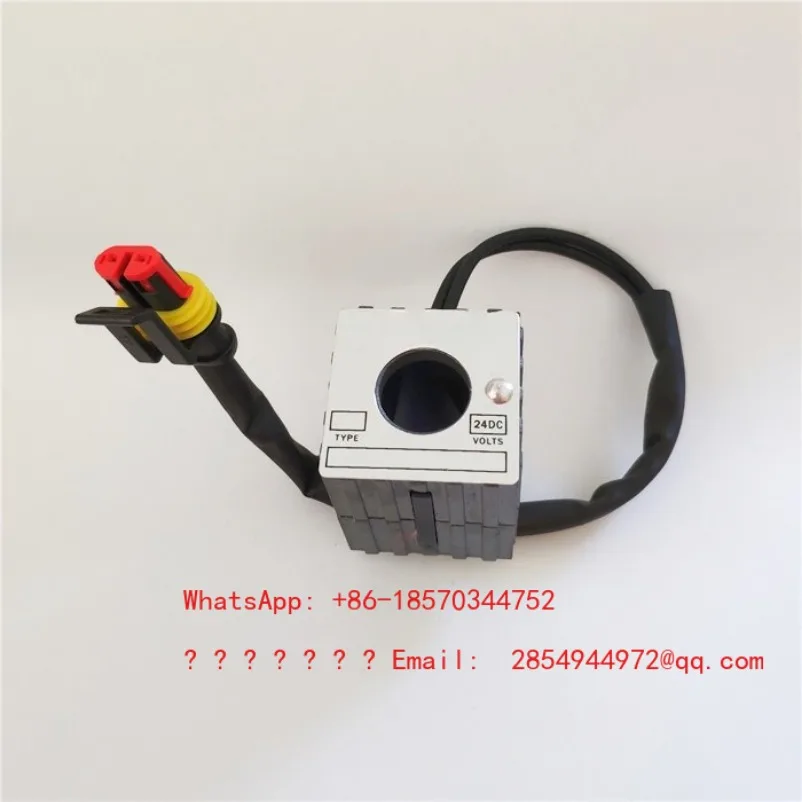 Excavator 135JCM Intelligent Pilot Safety Lock Solenoid Valve Coil