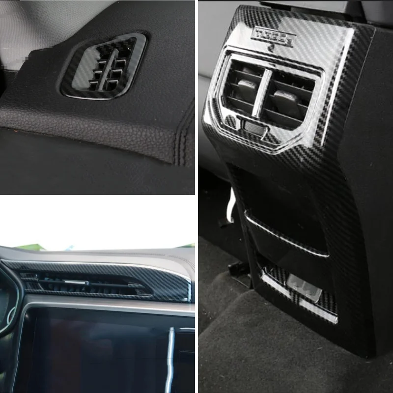 For Chery Tiggo 8 2018-2020 Automotive Interior Products Air Conditioning AC Outlet Vent Decoration Cover Trim