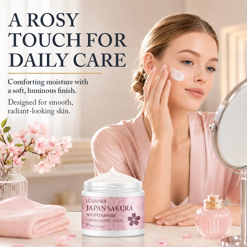  Vitamin C Facial Cream Hyaluronic Acid Antioxidant Brightening Dull Skin Hydrating Glow Moisturizing Face Cream Daily Skincare