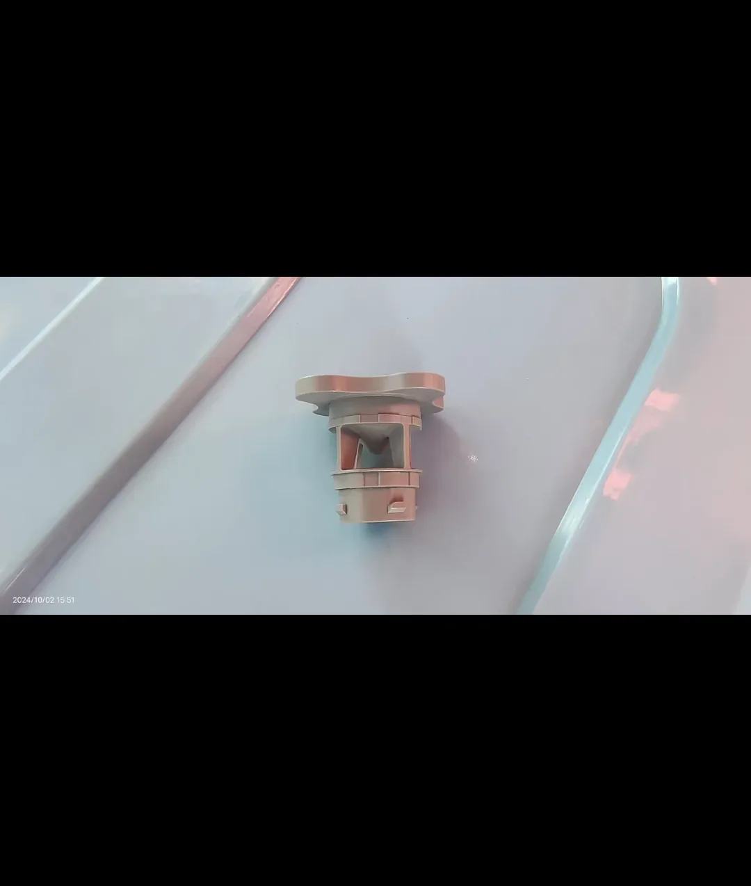 Bras de pulvérisation pour lave-vaisselle Siemens Bosch, bouton de fixation serré