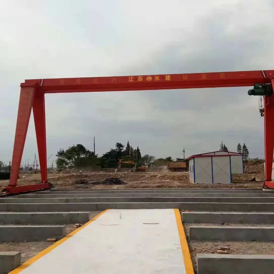 2-10 Ton Garage Portable Gantry Crane, 60Hz Adaptable Design & Stable Power Component For Indoor Lifting Work