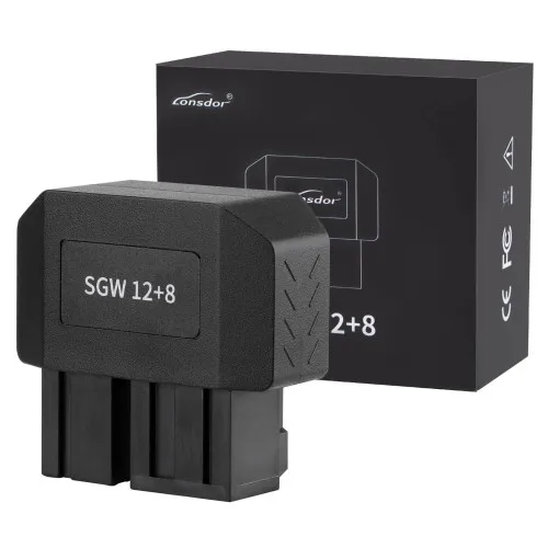Lonsdor SGW 12+8 Adapter for Chrysler for Dodge 2018+ Compatible with Multi-Key Programmer