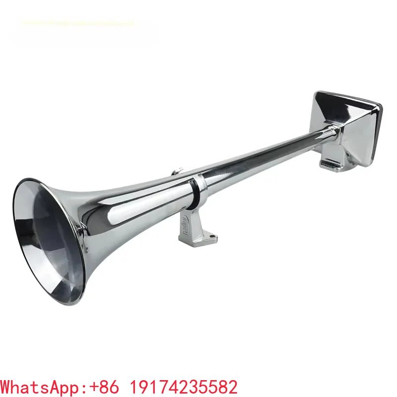 Suitable For Scania Square Air Horn 12V24V Truck Semi-trailer Super Loud Whistle Air Horn With Horn Cover