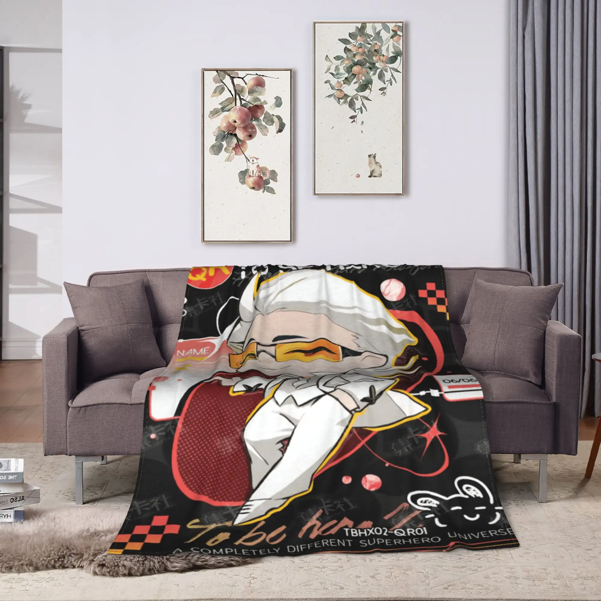 To Be Hero X Blanket Quality Soft  Throw Blanket Winter Child Couch Bed Print Bedspread