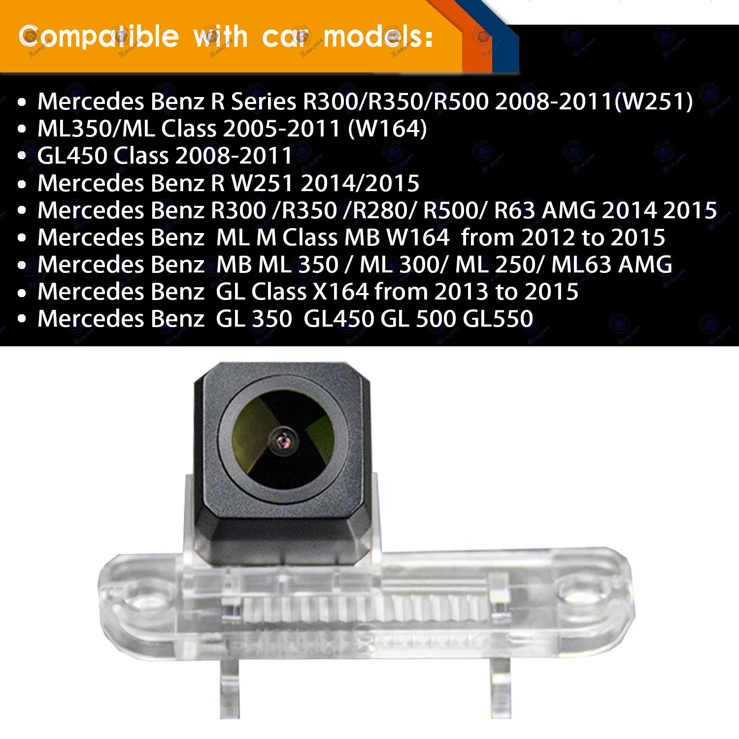 HD 1280x720p Reversing Camera Rear View Backup Camera for BMW 1er 6er M6 E63 E64 M6 F06 F12 F13 F20 F21 Mini Clubman R55 F54 201