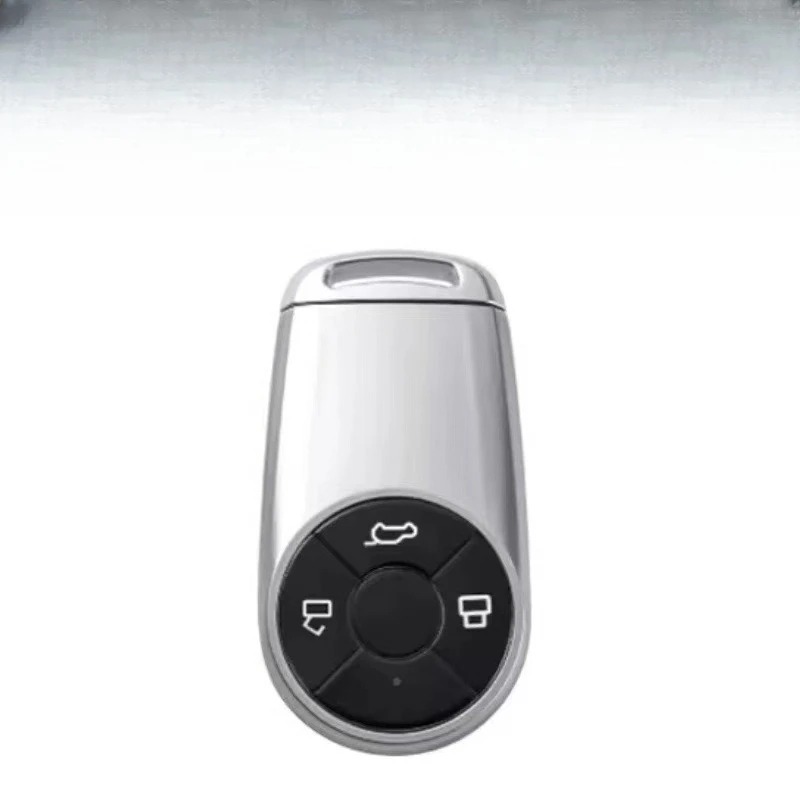 Zinc Alloy Key Fob Cover for ORA 5/Good Cat GT/Ballet Cat/Lightning Cat, Heavy Duty Metal Protective Case Shell with Keychain
