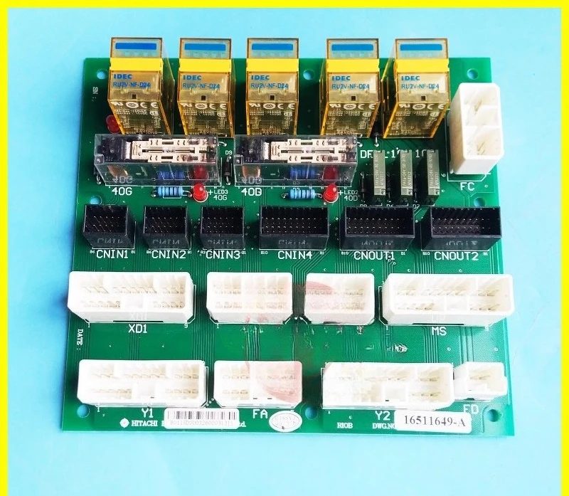 

Parts for Hitachi Elevator Accessories, Hitachi Relay Board RIOB 16511649-A