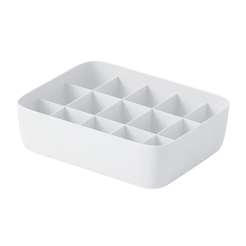 

Plastic Storage Box Underwear Bra Socks Organizer Container Stackable Basket Bedroom Living Room Bath Room Study PP Material