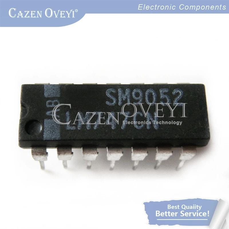 5pcs/lot UA723CN UA723 SN7407N SN7407 LM747CN LM747 SN7406N SN7406 DIP-14
