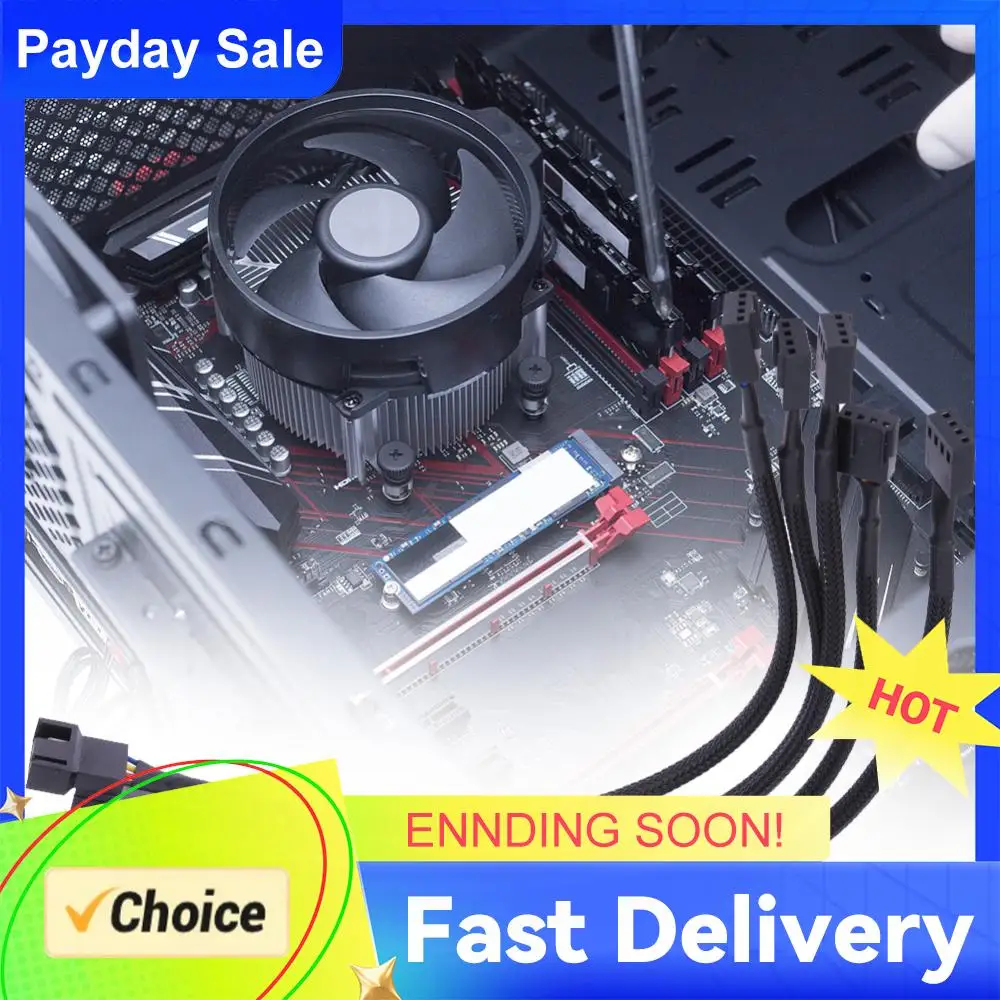 5 Pcs 4 Pin Pwm Con…