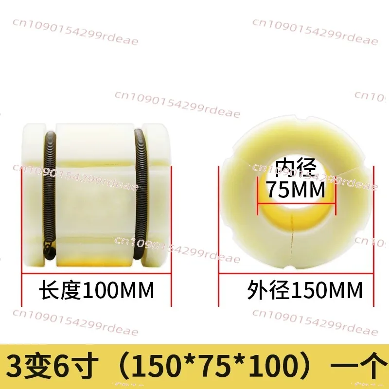 3 variable 6 nylon sleeve air expansion shaft inflatable  slitting machine plastic expansion