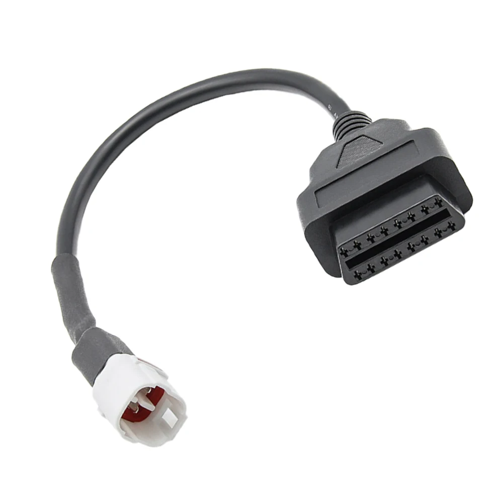 

Motorcycle Conversion Line 4 Pin Pin Adapter Cable Engine Fault Diagnosis Tool Lightweight Durable