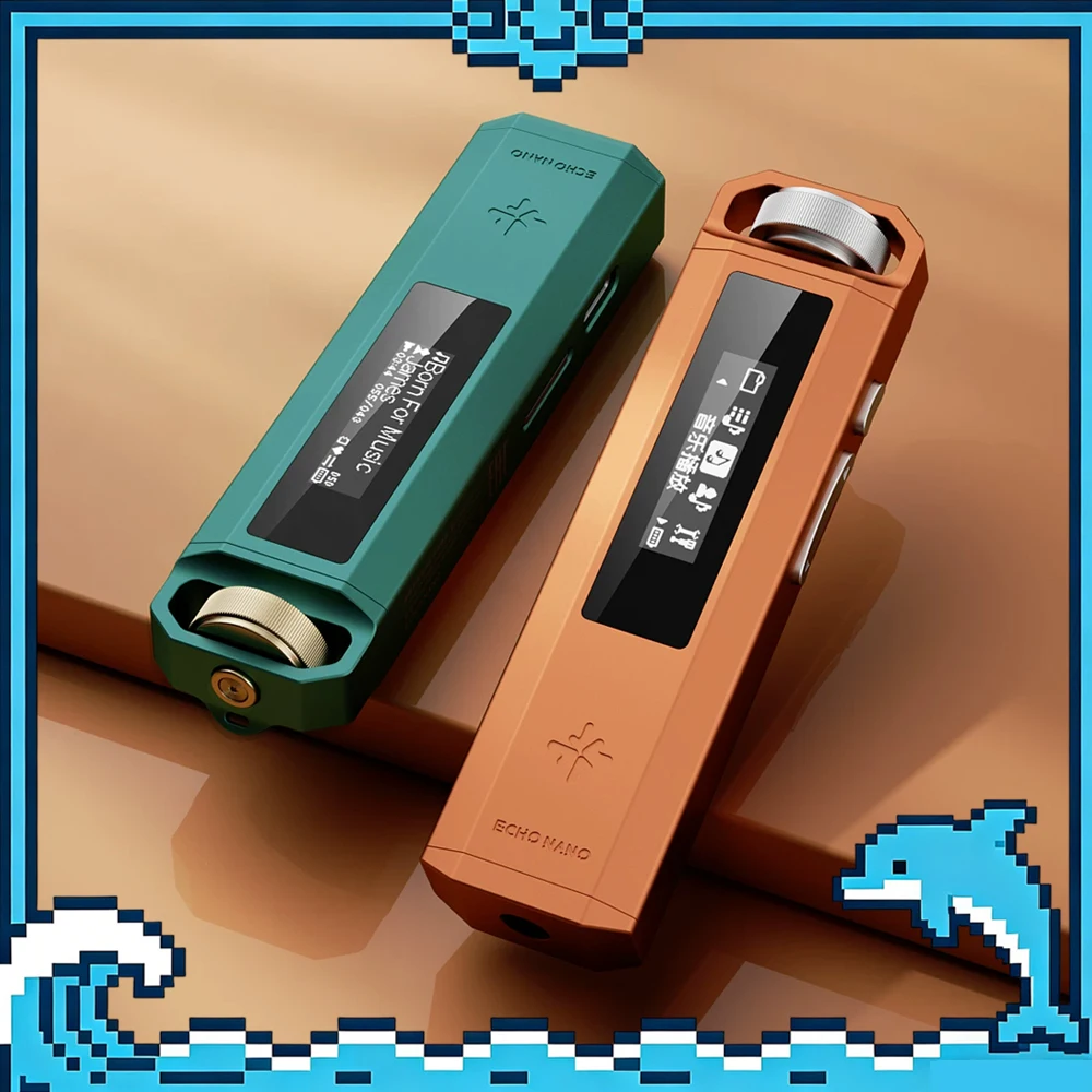 

FiiO SnowSky ECHO NANO Portable Smart Music Player Hi-Res Lossless HiFi MP3 Player with OLED Screen DSD/WAV/FLAC/APE/MP3/M4A/OGG