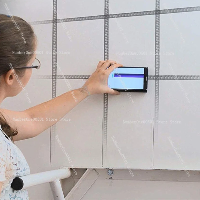 Magnetic Induction Wall Penetrating 3D Imaging Detector Through Wall Scanner for Wire Pipe  Detection