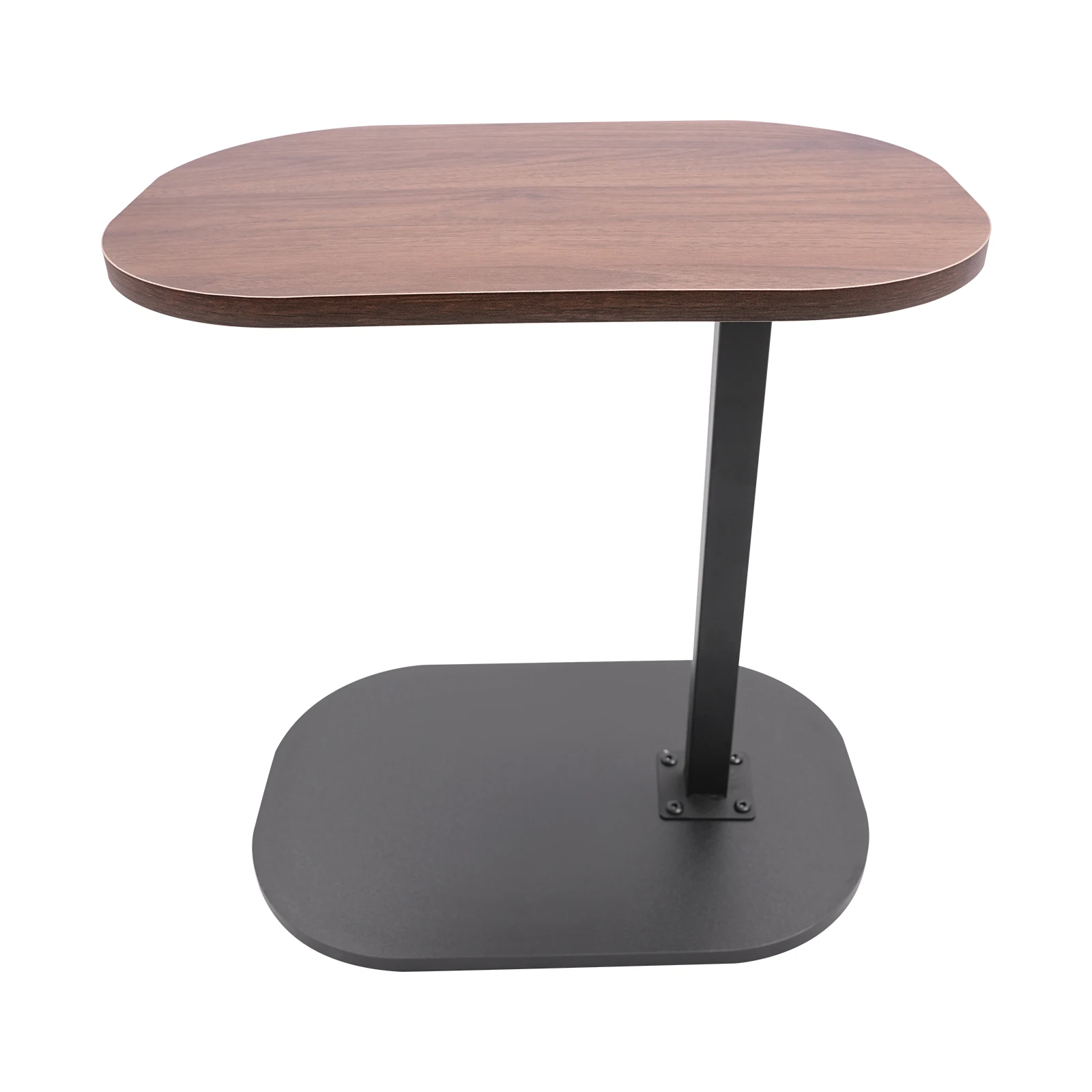 NONE C-förmiger Beistelltisch, kleiner Couchtisch, 45–80 cm, höhenverstellbarer Beistelltisch für Wohnzimmer, Arbeitszimmer, Schlafzimmer, Büro 4