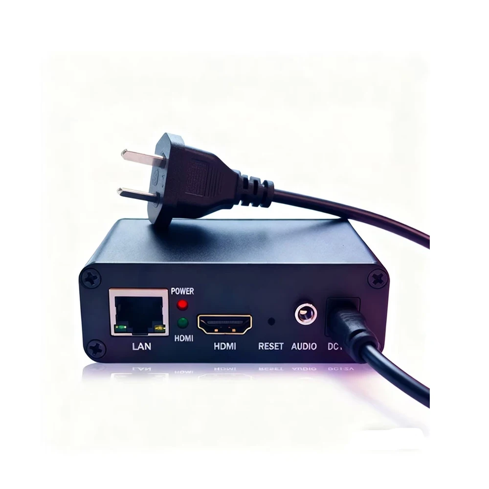 H265 H264 Video Encoder.Hdmi to Ip1080P Networking Live Push Streaming Rtmp/http/rtsp Ts Flv Iptv Catv Networking live Encoder 1