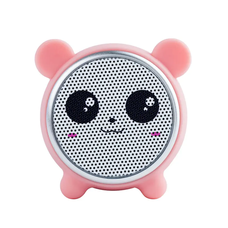 Mini Bluetooth Speaker Animal Cartoon Small Sound Bar Pocket Size Wireless Speaker Gift for Kid