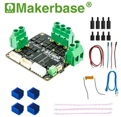 Controlador de servomotor sin escobillas de alta precisión Makerbase XDrive3.6, 56V, basado en la actualización de ODrive3.6.