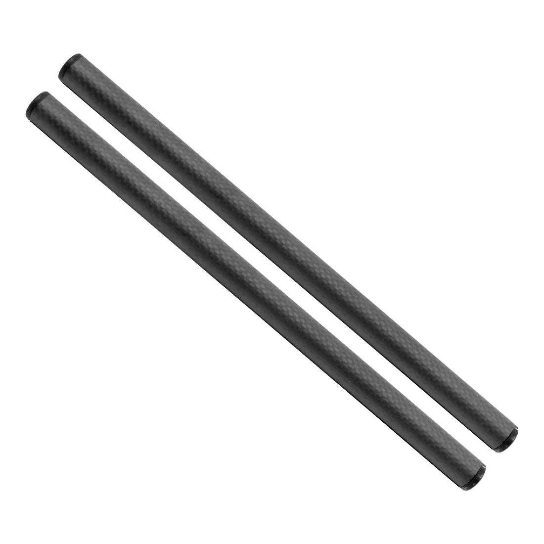 2Pcs 15mm Carbon Faser Rohr Stange 10cm 15cm 25cm 30cm 40cm für Dia 15mm Rod Rail System Follow Focus Kamera Käfig Kit Zubehör – Detail 21