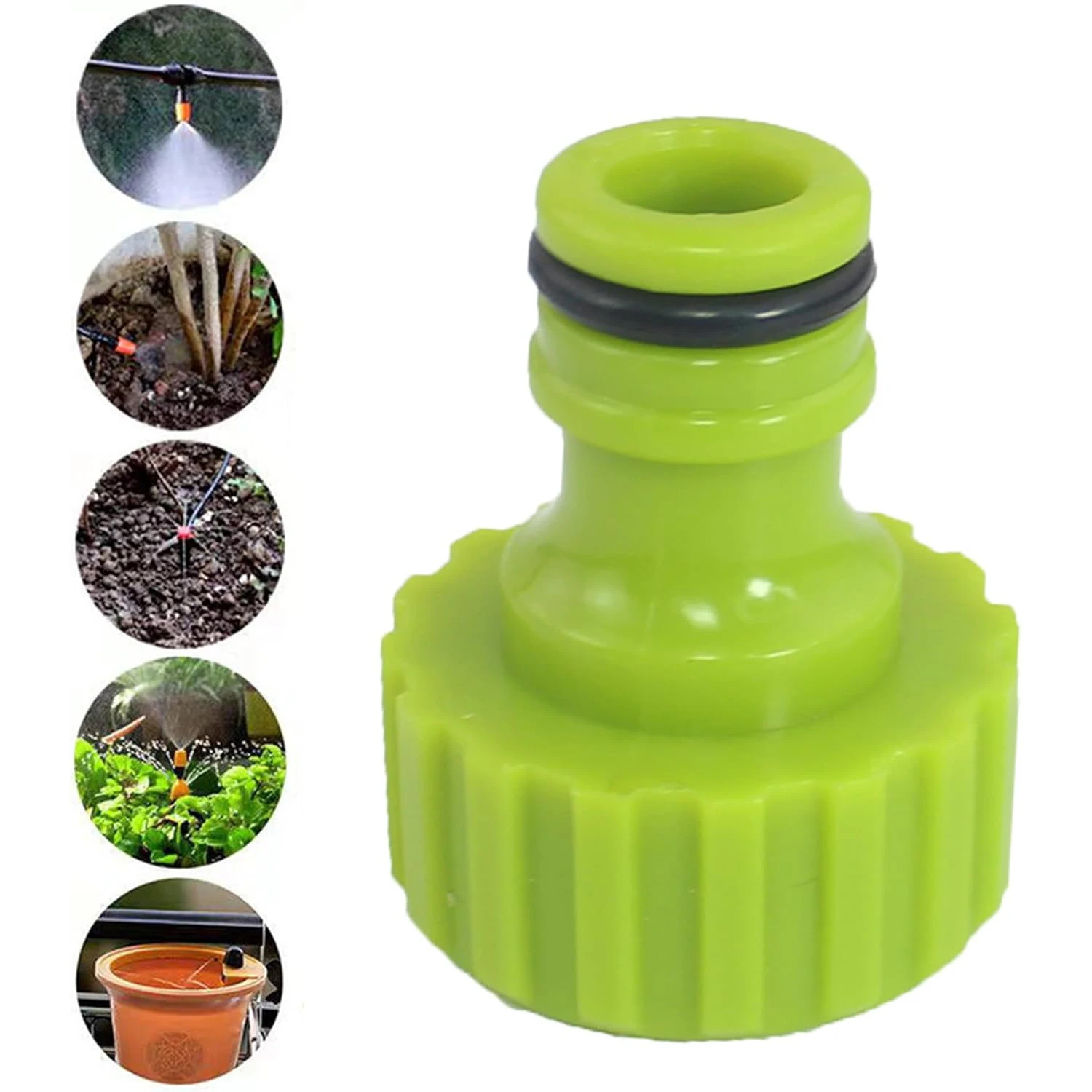 Garden Hose Quick Connect Adapters | Plastic Hose Fittings for Watering & Washing