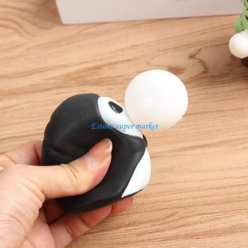 090B Halloween Stress Balls Anti Stress Toy Squeeze for Pop Out Ball