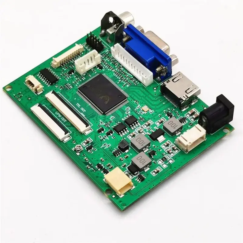 

New--Universal 40/50PIN LCD Driver Board Program Free Control Firmware For 6.5" 7" 8" 9" 10.1" LCD Panels