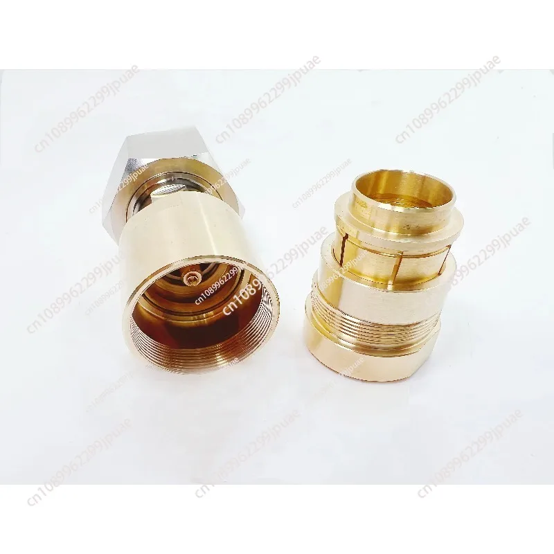 Pre-Assembled LC Male RF Coaxial Plug LMR900 Hardline Cable Antenna Connection Accessory 1PC