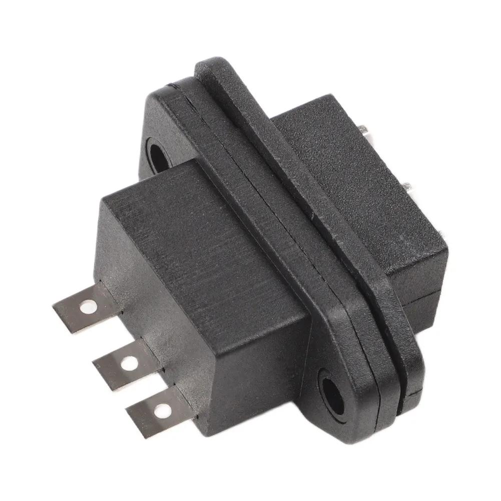3Pin Power Connector for Scooter Motor Controllers E-Car Inverters and AC DC Power Interface with IP40 Dust Protection