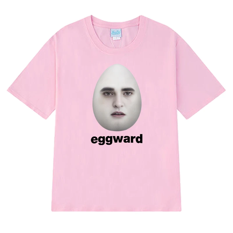 2025 New in Twilight Eggward Funny Meme T shirts Men Women Edward Cullen Parody Humor short sleeve T-shirt Unisex Cotton Tops - Image 5