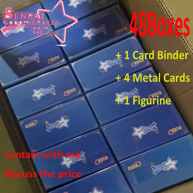 

Wholesale Newest Goddess Story Cards Goddess Kiss Senpai 5 Star Cards Collection Card Booster Box Doujin Toy Hobbies Gift