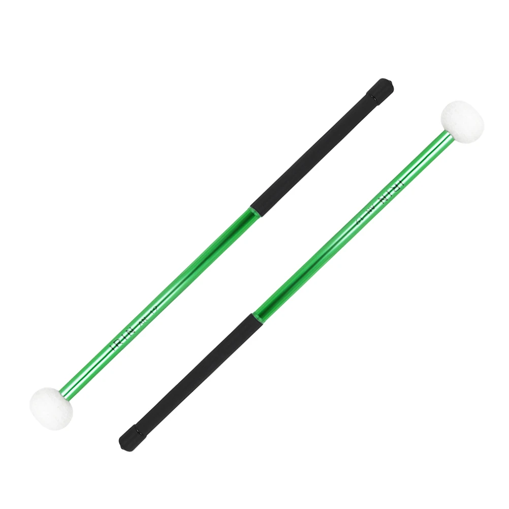 

2 Pcs Aluminum Alloy Drumsticks Mallets Bass Percussion Instrument Accessory Part Telescope