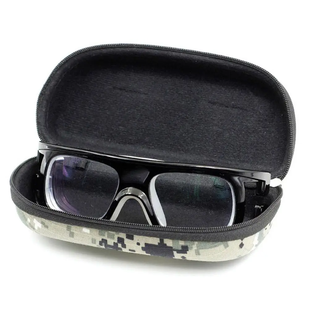 صندوق نظارات بسحاب على الموضة وإكسسوارات النظارات وحامل النظارات