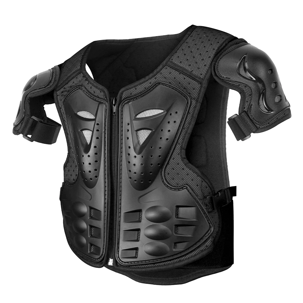 Kinder Motorrad Rüstung Weste Schutz Motocross Körper Rüstung Jacke Schutz Rüstungen Reiten Knieschoner Moto Volle Rüstung Kinder – Detail 2