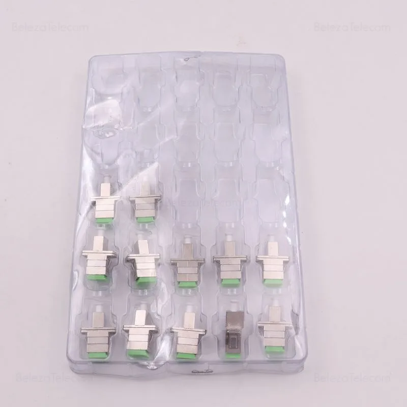 LC/UPC SC/UPC LC/APC para SC/APC fêmea UPC/APC adaptador de fibra óptica SC-LC conector de acoplador