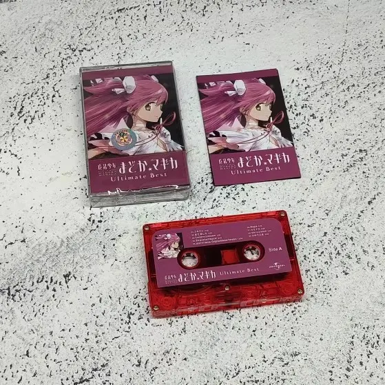 

Anime Puella Magi Madoka Magica Music Tape Kaname Madoka Cosplay Tape Soundtracks Box Car Walkman Cassettes Prop Christmas Gifts