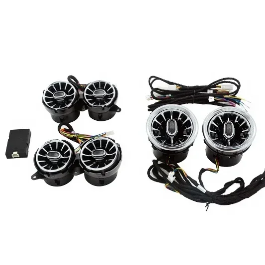 

Hot sales AC Air Vent Outlet Turbo Atmosphere Ambient Turbine For Mercedes G-class W464 Turbine 8 Color With Original