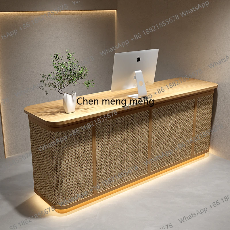 Display Luxury Reception Desks Clinic Beauty Home Stands Reception Desks Front Church Recepcion Mostrador Pulpit For Church