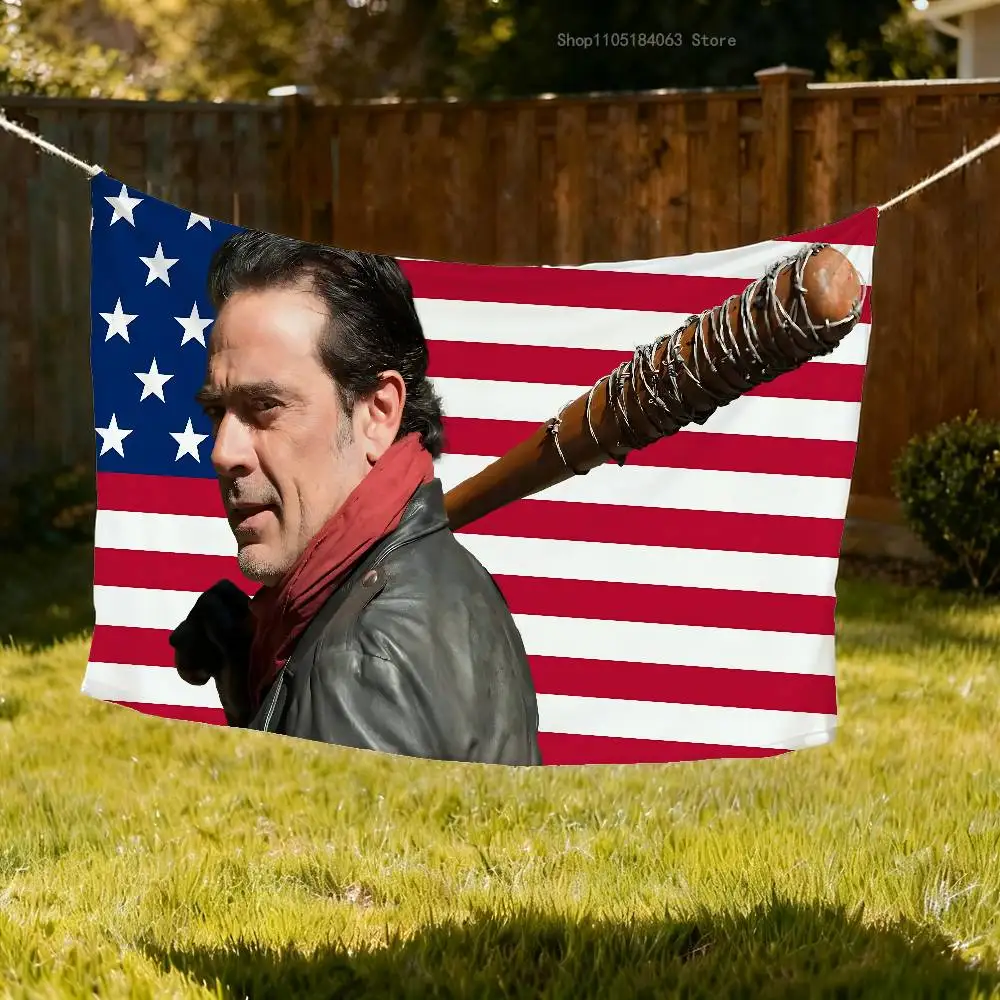 

Negan W-Walking D-Dead Flag Tapestry Banner For Bedroom Outdoor Living Room Restaurant Bar Wall Decor Party