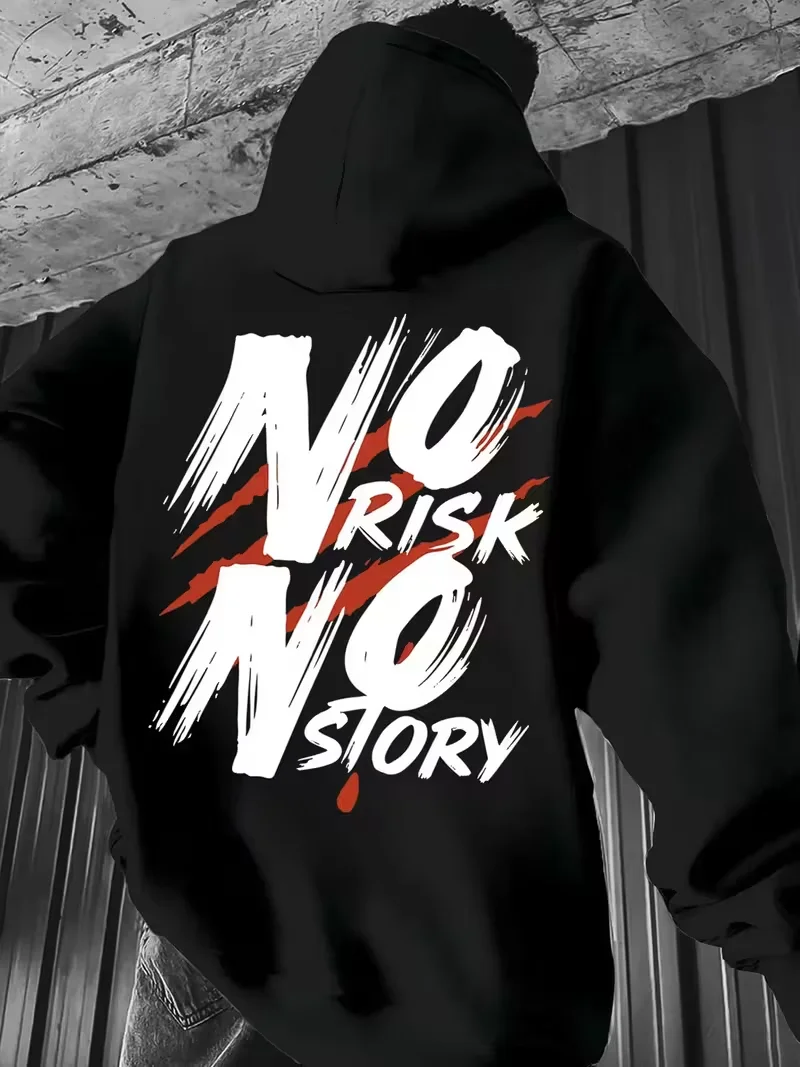 

1 шт. свитер с капюшоном для мужчин - повседневный пуловер, свободная посадка, зимняя теплая толстовка для холодной погоды, свитер с капюшоном, распродажа