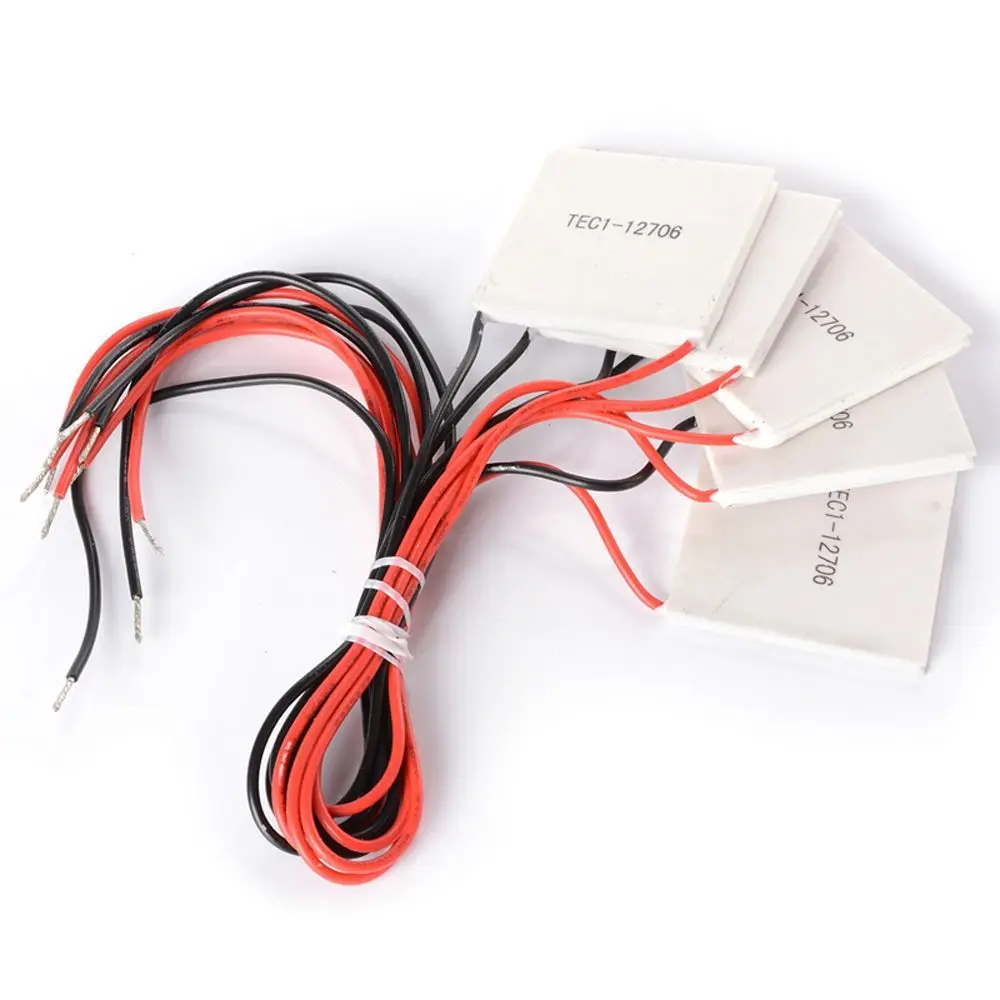 12V 60W TEC1-12706 Electronic Refrigerator Cooler Water Dispenser Cool Plate Module Semiconductor Coolers Cooling Plate