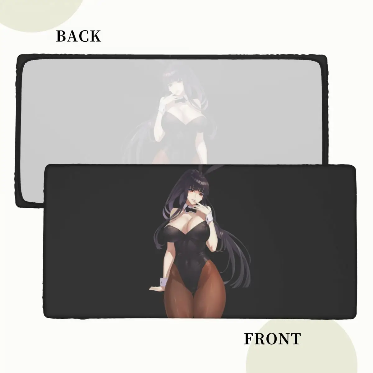 Yumeko Jabami Sexy Hentai Anime Bunnysuit Customized Rectangular Tablecloth Waterproof Table Cover for Dining Events Table Cloth