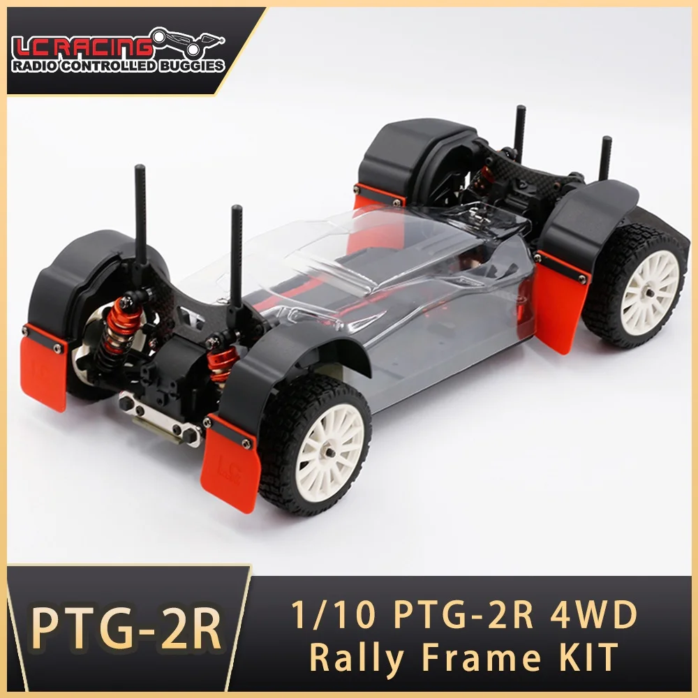 NEW LC Racing PTG-2R 1/10 RC Electric Remote Control 4WD Model Car Racing Rally Car Frame KIT