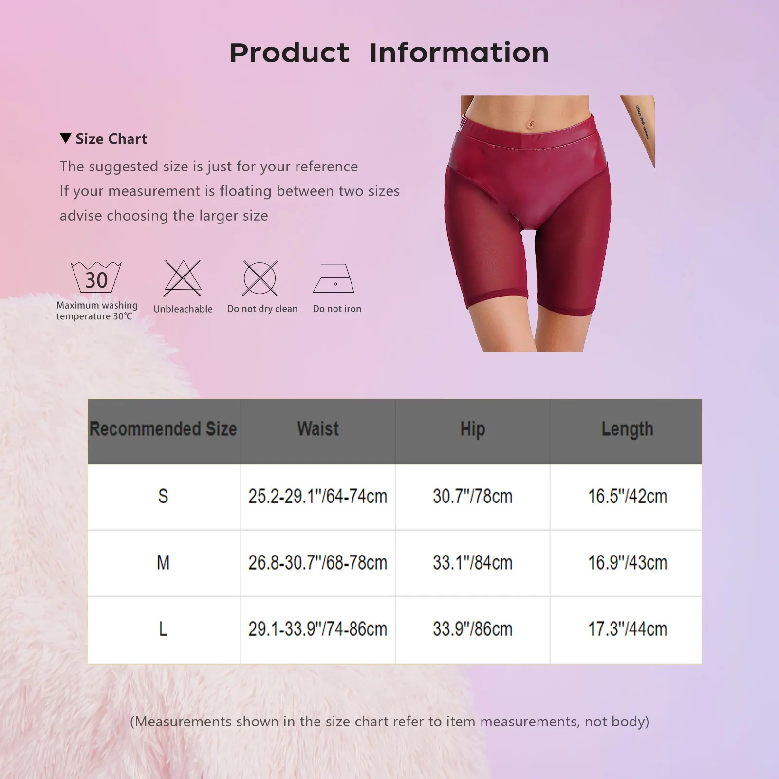 Damen-Shorts mit Mesh-Nähten, formendem Po-Lifter, dünne Kontrolle, Kompressionsshorts aus Kunstleder und gespleißtem Mesh mit hoher Taille