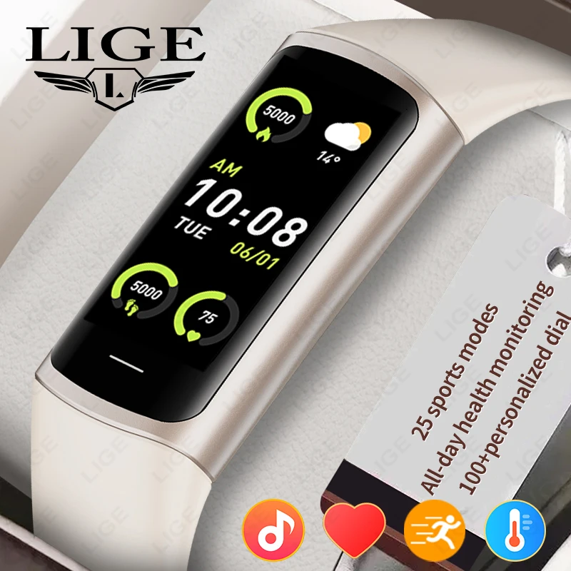 Smart Band Men Fitness Bracelet Heart Rate Health Wristbands Woman Pedometers For Walking Women's Smart Watches For Android iOS