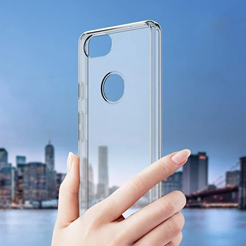 Ultra Thin Soft TPU Clear Phone Case For Google Pixel 4a 4 3 2 1 Silicone Coque For Google Pixel 6a 6 4 3 XL 5A 5G Luxury Case