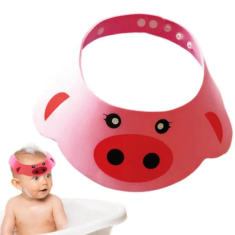 

Hair Washing Hat For Toddlers Cute Adjustable Baby Head Washing Guard Bathing Cap Eye Ear Protector Shampoo Cap For Infant