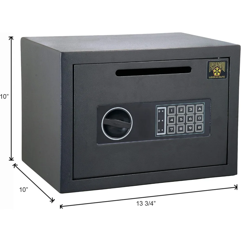 Digitale Sicherheitsbox aus Stahl mit Tastatur für Bargeldverlagerungen – ideal für Zuhause und Unternehmen