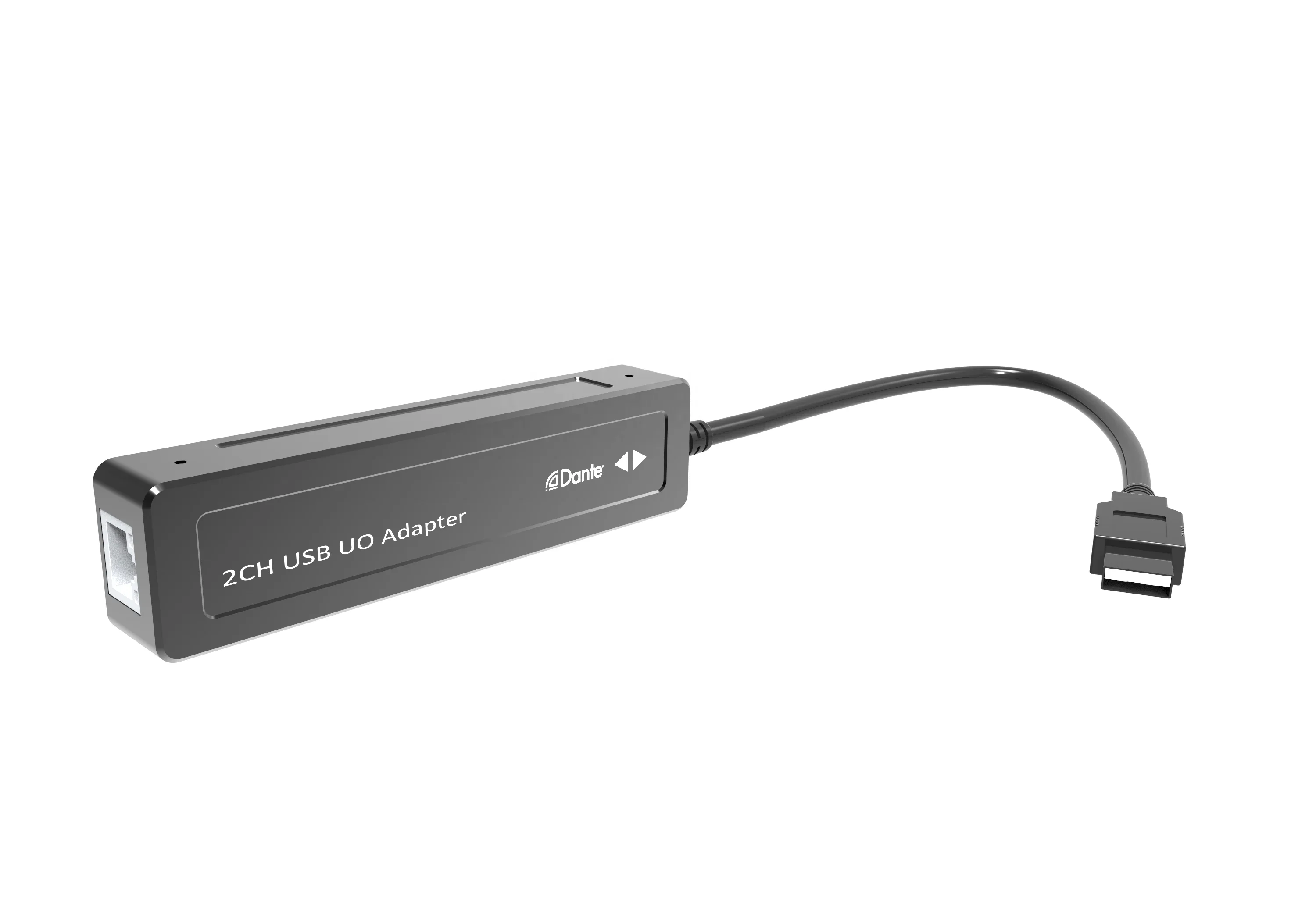 2.0 USB IO Adapter usb audio interface for PC recording studio  USB signal and Dante signal conversion adapter