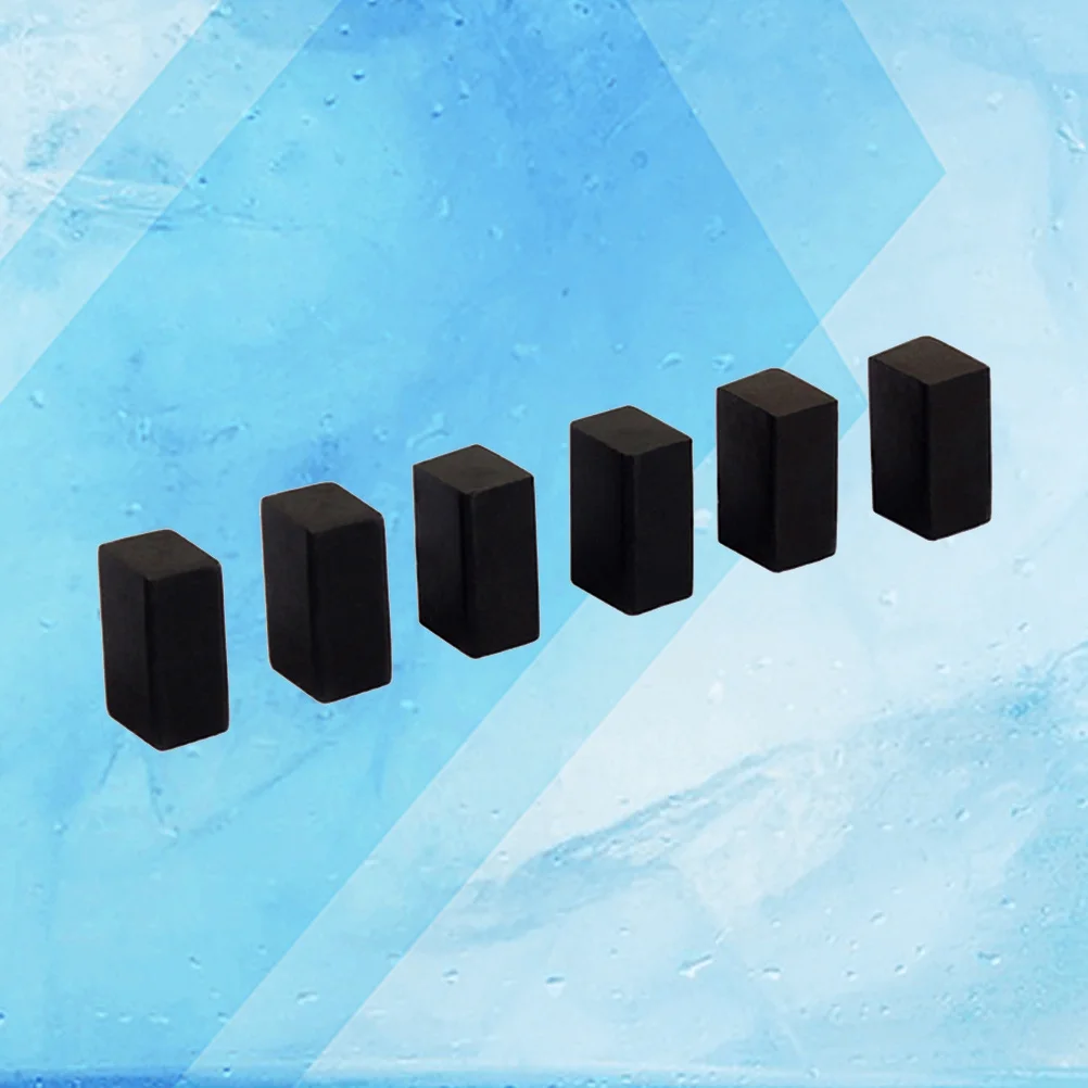 

6Pcs Electric Guitar Tremolo Bridge Saddle String Blocks Durable Metal Replacement Parts Accessories Saddle Block